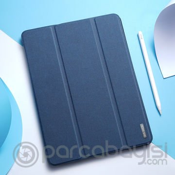 DUX DUCİS iPad Pro 12.9 (2021-2020-2018 )Kılıf Kalem Yerli Soft Tpu Mıknatıslı Domo Series Kılıf