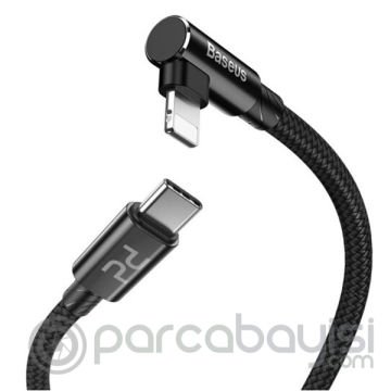 Baseus MVP Elbow Type-C to iPhone PD 18W Hızlı Şarj Usb Kablo 1metre