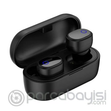 KUULAA HMB-12 TWS Bluetooth 5.0 Kulaklık Kulak İçi Kablosuz Sporcu Kulaklığı