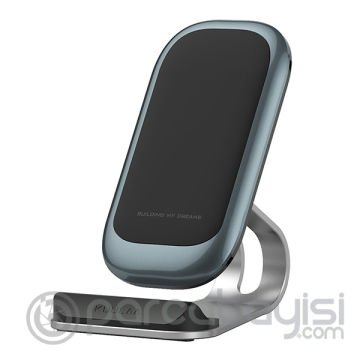 KUULAA 15w Hızlı Wireless Qİ Kablosuz Stand Şarj Cihazı Masa Standı