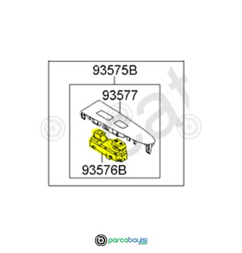 Kia Sportage Otomatik Cam Sağ Ön Orjinal | 935763W100