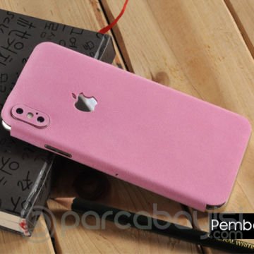 Ally İPhone XS Max 6,5 Süet Kaplama Sticker
