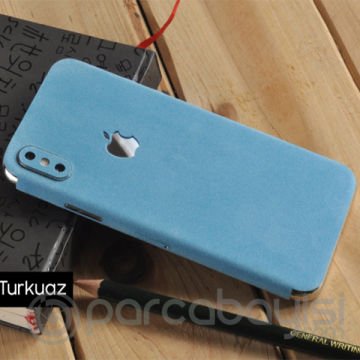 Ally İPhone XS Max 6,5 Süet Kaplama Sticker
