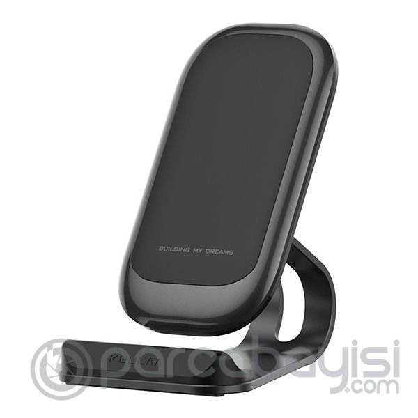 KUULAA 15w Hızlı Wireless Qİ Kablosuz Stand Şarj Cihazı Masa Standı