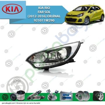 Kia Rio Far Sol (2012-2016) Orjinal | 921011W290