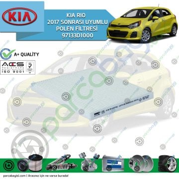 Kia Rio Polen Filtresi 2017 Sonrası Uyumlu MUADİL | 97133D1000