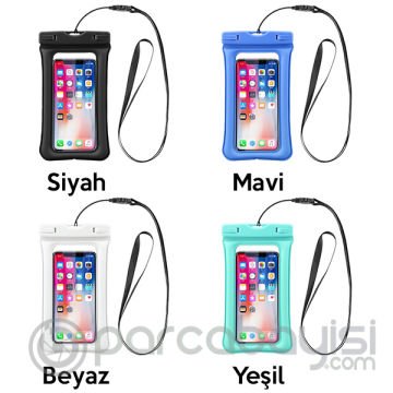 KUULAA Waterproof Su Geçirmez Universal Telefon Kılıfı Dalış Kılıfı