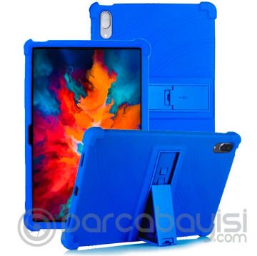ALLY Lenovo Tab P11 TB-J606N Standlı Silikon Kılıf Tablet Kılıfı