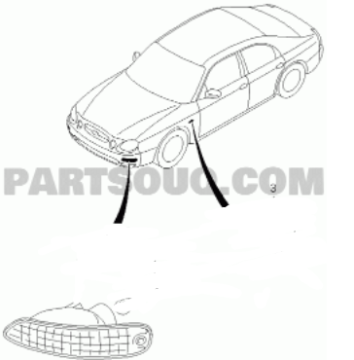 Kia Shuma 1998-2004 Sağ Far Orjinal | 0K2BA51060