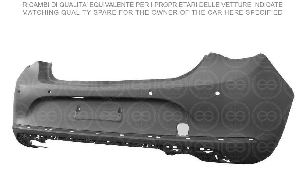 TAMPON ARKA 4 SENSÖRLÜ ASTARLI OPEL ASTRA J 2013> | 13369123 | 13369123