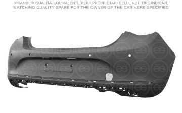 TAMPON ARKA 4 SENSÖRLÜ ASTARLI OPEL ASTRA J 2013> | 13369123 | 13369123