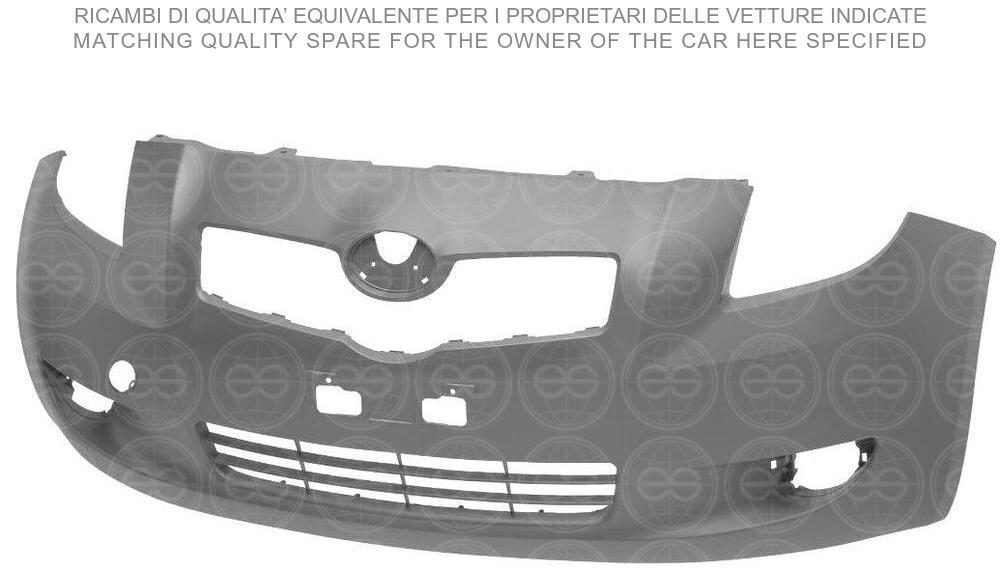 YARIS TOYOTA 2006-2008 TAMPON ÖN | 161.04.9120 | 521190D977