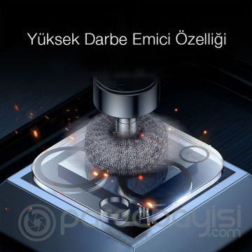 Baseus iPhone 14 Pro - 14 Pro Max ile Uyumlu 0.3mm Full Tempered Kamera Lens Koruma Camı 2 Adet Set