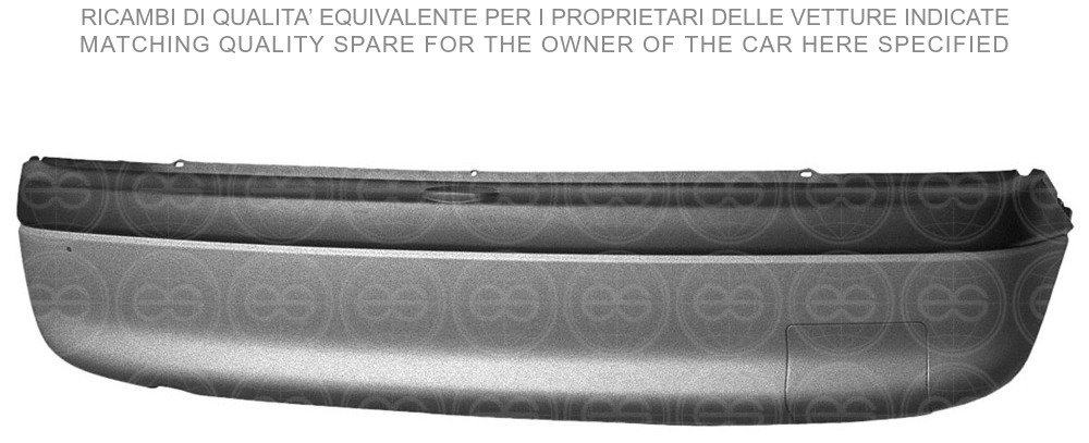 CORSA B OPEL 1997-2000 TAMPON ARKA ASTARLI | 101.07.9610 | 90541863