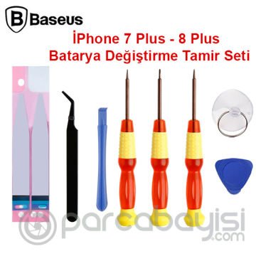 Baseus  İPhone 8 Plus-7Plus Batarya Değiştirme Tamir seti