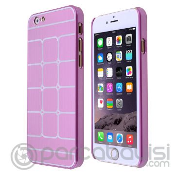 İPhone 6 Plus -İPhone 6s Plus Ultra Koruma Metal Plastik Kılıf
