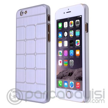 İPhone 6 Plus -İPhone 6s Plus Ultra Koruma Metal Plastik Kılıf