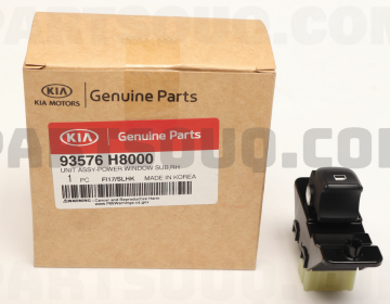Kia Rio Otomatik Sağ Ön Cam Düğme Orjinal | 93576H8000