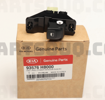 Kia Rio Otomatik Sağ Ön Cam Düğme Orjinal | 93576H8000