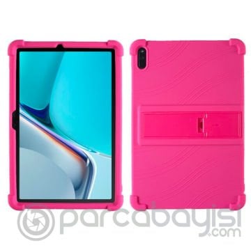 Ally Huawei MatePad 11 (2021) Kılıf Standlı Silikon Tablet Kılıfı