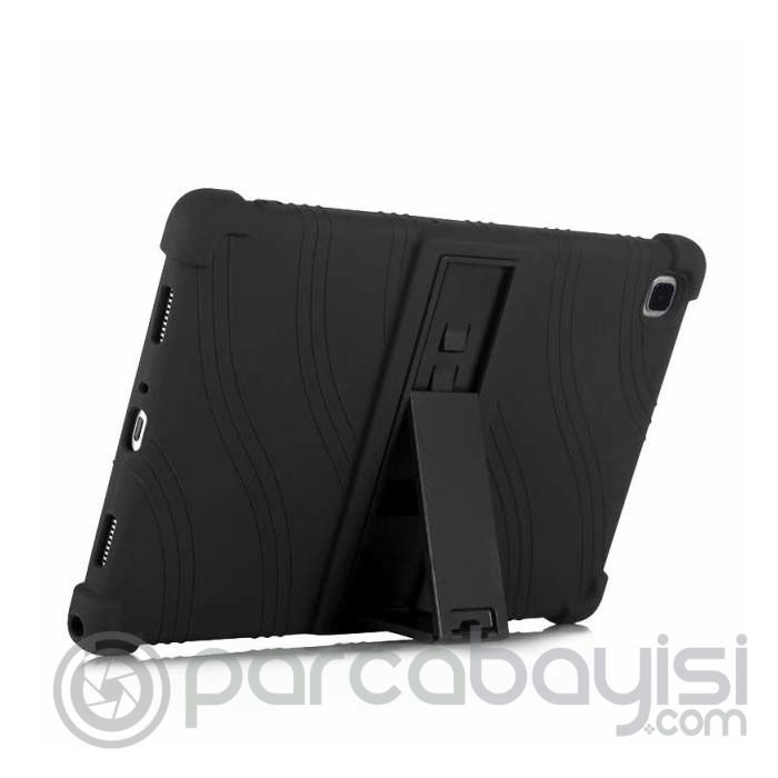 Ally SM Galaxy Tab A7 Lite T220-T225 Kılıf Standlı Silikon Kılıf