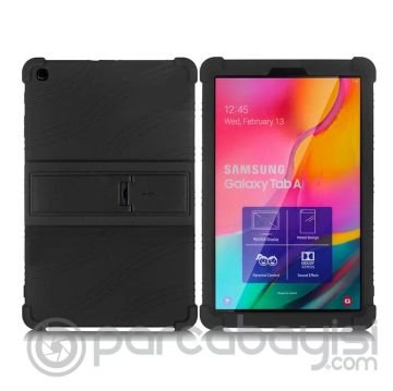 Ally SM Galaxy Tab A7 Lite T220-T225 Kılıf Standlı Silikon Kılıf