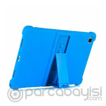 Ally SM Galaxy Tab A7 Lite T220-T225 Kılıf Standlı Silikon Kılıf