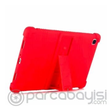 Ally SM Galaxy Tab A7 Lite T220-T225 Kılıf Standlı Silikon Kılıf