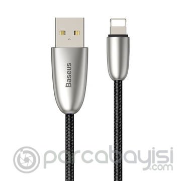 Baseus Torch Series Çinko Halat iPhone 2.4A Usb Şarj Kablosu 1Metre