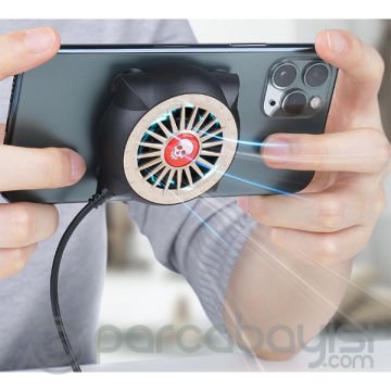 KUULAA Usb Telefon Soğutucu Universal Pupg Oyun Telefon Soğutucu-Radiator
