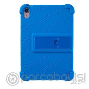 Ally iPad Mini 6 (2021) Kılıf Standlı Silikon Tablet Kılıfı