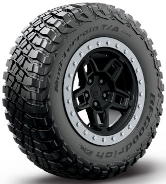 35x12.50R17LT 121Q LRE Mud Terrain T/A KM3 BF Goodrich
