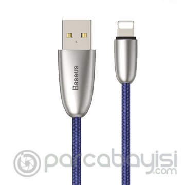 Baseus Torch Series Çinko Halat iPhone 2 Metre Usb Şarj Kablosu 1.5A