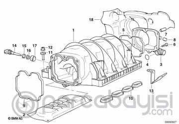 BMW EMME MANİFOLD CONTASI ORJİNAL | 11611433328