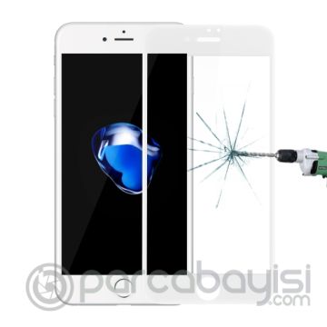 iPhone SE3-SE2 İPhone 8-7 için Tempered 3D Full Kaplama Cam Ekran Koruyucu