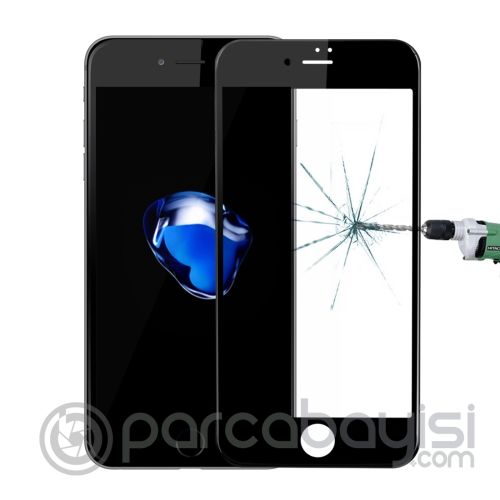 iPhone SE3-SE2 İPhone 8-7 için Tempered 3D Full Kaplama Cam Ekran Koruyucu
