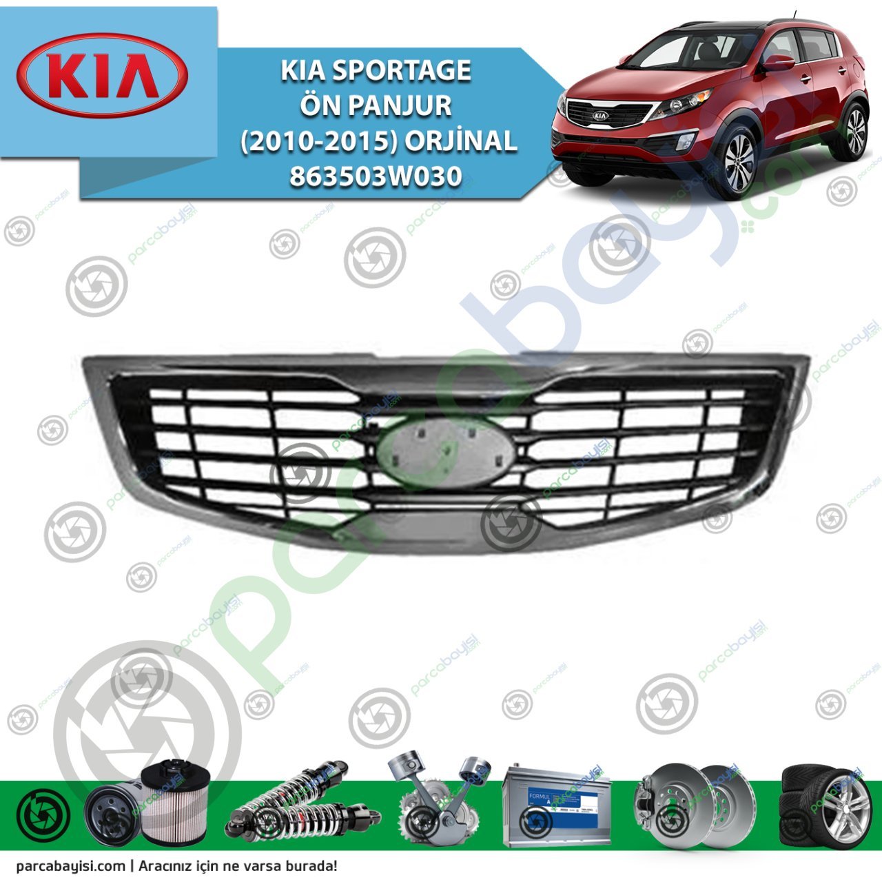 Kia Sportage Ön Panjur (2010-2015) Orjinal | 863503W030