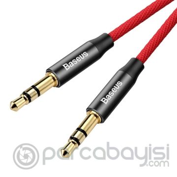 Baseus Yiven M30 3.5mm Aux Kablo 1.5 metre Halat Aux Kablo