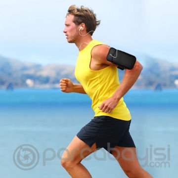 KUULAA Cep Telefonu Spor Gym Koşu Kol Band Kılıf- Universal Koşu Çantası