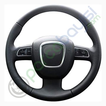 Audi A5 2008-10 Araca Özel Dikişli Deri Direksiyon Kılıfı
