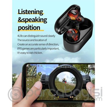PLEXTONE 4Life TWS Gaming Kablosuz Bluetooth Kulaklık  120ms Su Gecirmez