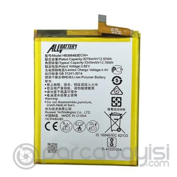 Huawei Gr5 2017 Mate 9 Lite Honor 6x Pil Batarya Hb386483ecw