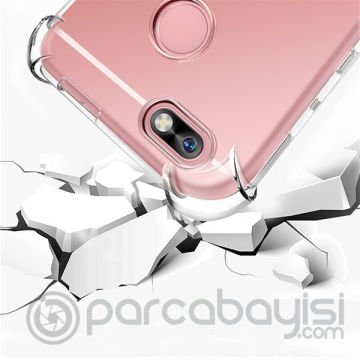 Oppo F9,F9 Pro, A7x Darbe Emici Şeffaf Silikon Kılıf