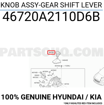 Kia Cerato Vites Topuzu Orjinal | 46720A2110D6B