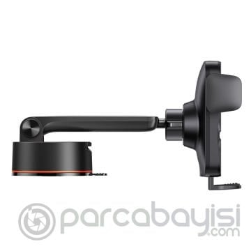 Baseus Wisdom Auto Alignment Wireless 15W Torpido Üstü Kablosuz Şarjlı Telefon Tutucu