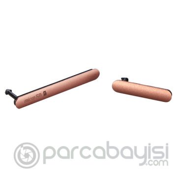 Sony Xperia Z3 Micro Sd Ve Usb Kart Kapağı Tıpa Set