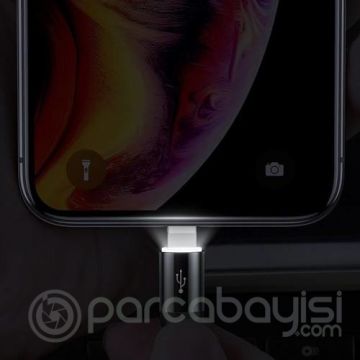 Baseus Car Co-sharing Manyetik Araç İçin 3in1 İPhone Type c Micro Usb Şarj Kablosu