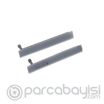 Sony Xperia Z3 Mini Sd Ve Usb Kart Kapağı Tıpa Set