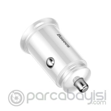 Baseus Circular Plastic A+A 30W Dual QC3.0 Hızlı Araç Şarj Cihazı CCALL-YD0