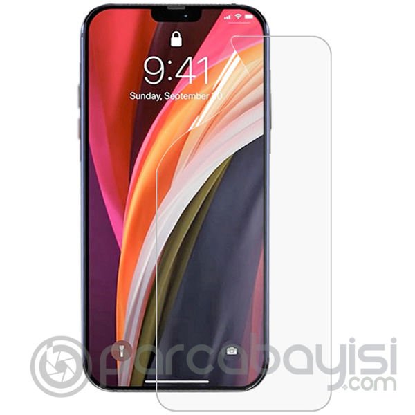 iPhone 12 Pro Max 6.7 Full Kaplama Hidrojel Film Full Ekran Koruyucu